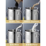 드럼통 밀봉 양조 저장 밀폐통 국물통 효소 스텐 발효통 주류 16x16cm 손잡이 밀폐형 : 머니모아라