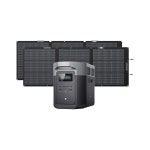 온애이 EF ECOFLOW 태양광 발전기 DELTA MAX... 포함 2400W 휴대용 발전소 LFP 배터리 DELTA 2 Max+Extra Battery : 와이제이쓰컴퍼니
