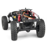 금속 1:24 스케일 내부 스프링 쇼크 축 SCX24 C10 데드볼트 JLU B-17 RC 크롤러 자동차 모델 업그레이드 수정 부품 : Daon다온4