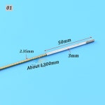 2 35 ~ 3mm / 3 18mm / 3 18 ~ 4mm 샤프트 포지티브/왼쪽 길이 약 295/300/350mm RC 전기 보트용 플렉스 케이블 : 제이텐스