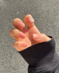 [수제네일팁] 소심한 포인트 : 루미팁