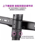 TV 회전 거치대 매장용 모니터 암 스탠드 광고 간판 전시대 랙 H1095 높이 범위 850-1095mm : LNOMAD