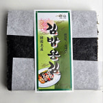 [바다찬미] 산지직송 최상급 김밥김100매 잘 안터지는 김밥용김 무조미김 : 바다찬미