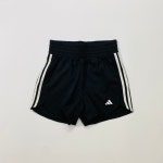 아디다스 여성 반바지 페이서 트레이닝 삼선 우븐 쇼츠 블랙 IT7760 : MYSPORT