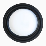 스파티필럼 2pcs 블랙 컬러 10인치 고무 스피커 가장자리 교체용 링 교체 부품 (10인치) : The Celona