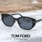 톰포드 선글라스 TF 1168 K 각진 캣츠아이 안구 아시안핏 명품 뿔테 : 데이안경