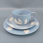 wedgwood 제스퍼 찻잔 트리오 : RH앤틱