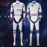Stormtrooper 코스프레 성인 키즈 점프 슈트 스타 화이트 군인 의상 복장 할로윈 롤 플레잉 옷 H4929 : 헥사사이언티픽
