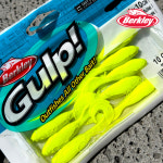 버클리 걸프 스위밍뮬렛 그럽웜 소프트베이트 농어 우럭 광어 다운샷웜, 차트류스 CH 1109403, 10cm(4인치) : 낚시가이드