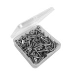 컴퓨터 냉각팬 장착 나사 M3 방열판 쌍의 하드 블랙실버 푸시 X79 리벳 냉각 소음 M4X8[100수/박스] : 엑티브해외픽