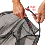 가마가츠 GM-844 러버넷 바다 뜰망 고무 뜰채망 40cm : 88낚시