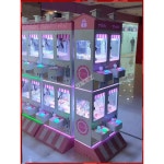 집게 미니뽑기머신 문방구 뽑기방 대형 미니인형뽑기기계 캡슐뽑기기계 집게머신 클로머신 2인용미니머신(핑크/블루)-배송비 미포함 : 브릴리언트0