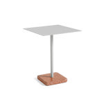 HAY 테라조 테이블 스퀘어 레드 베이스 스카이 그레이 -  Terrazzo Table Square Red Base : MLTO