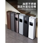 수거함 휴지통 야외 철제 재기둥 흡연구역 흡연부스 야외재떨이 흡연실 화장실 재떨이 1 스크럽 블랙 사이드 오픈밴드 내통 프리미엄... 