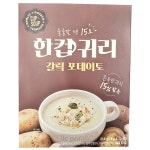 태광푸드 한컵귀리 단호박 스위트콘 갈릭포테이토 하루한끼 간편스프 컵스프 아침식사대용 : 단디판다