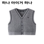 니트 조끼 여성용 스타일리시한 레이어드 V넥 무소매 니트 조끼 베스트 여성용 조끼 베스트 여성용 조끼 조끼 베스트 : MegaGlobalShop