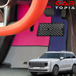 2025 디올뉴 팰리세이드 LX3 비스포크 디자인 카매트 하이브리드 7인승 1열 매트 : 카토피아 Cartopia