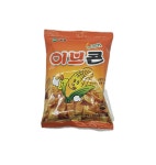 해륙식품 이브콘 90G 불량식품 인간사료 옛날과자 옥수수가공스낵 (소비기한 25.10.21) : 다온과자상점