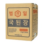 범일 국된장 14kg 전문가용 백된장, 미소장국, 업소용, 일식된장 : 범일장류 Since1945