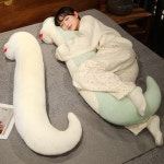 대형 뱀인형 안고자는 애착인형 바디필로우 스네이크 쿠션 인형 : ez컴퍼니