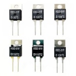 TQDLYKHS 6 PCS 온도 스위치 KSD-01F 95 100 105 110 115 120 열 일반 폐쇄형 조절기 NC 95-120 NC 35-60 : 캠프셋 모든 스토어