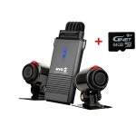 지넷 오토바이 블랙박스 바이크2채널 MVR 스마트폰연동 Y1+동글 32G+64G : 블랙박스멀티샵