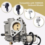 6AH-14301 Yamaha 4 스트로크용 기화기 15 20 HP 선외기 모터 : 차이픽