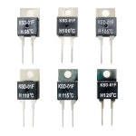 TQDLYKHS 6 PCS 온도 스위치 KSD-01F 95 100 105 110 115 120 열 열림 조절기 NO 95-120 NC 35-60 : 캠프셋 모든 스토어