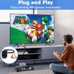TV 복합 64 AV 슈퍼 플레이 호환됩니다 3RCA 게임 SNES 6피트 플러그 비디오 : 토탈이커19