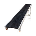 전동 컨베이어 벨트 자동 리프트 상하차 운반 롤러 이동기 콘베어 컨베어 작업대 택배 3m 2.2kw 모터 호퍼 역전 스위치 500mm : Mayamall