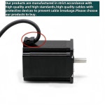 TOSEASTARS 고토크 네마 23 57mm 스테퍼 모터 3Nm/300Ncm 425oz in 8mm 샤프트 1 8 앵글 2상 4선 3A 스텝 CN : 로웰시티