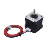 네마 17 스테퍼 모터 42 40 3 6V 1A 2상 4선 1 8도 크 리티 CR 10 시리즈 및 엔더 3D 프린터 X/Y/E축 압출기 스테핑 모터용 케이블 장착... 