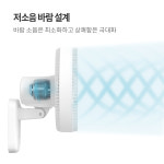 이중날개 저소음 벽걸이선풍기 리모컨 가정용 사무실 업소용 : 커먼스스토어