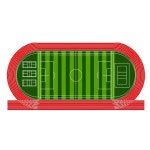 파티 인조 잔디 카펫 축구장 인조잔디 야외 애완 골프 5 축구 잔디 : 샵온플러008
