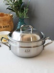 AMT 찜기 스텐 양수 냄비 멀티쿠커 샤프 316Ti 22cm : 청시몰
