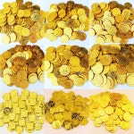 돈 게임 인테리어 금화 칩 동전모형 동전 플리스 금화지갑 색상 메모 가능 : 잼재마켓