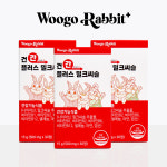 [3박스] 우고래빗 건간 플러스 밀크씨슬 500mg 간건강 실리마린 비타민B 30정, 3개 : 우고래빗