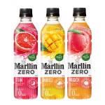 더말린제로 3종 복숭아7 애플망고7 자몽6 500ml 총20개입 : 마시자닷컴