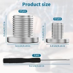 32PCS M.2/ SSD/마더보드 나사 장착 공급 그래픽 나사 하드 전원 드라이브 PC : 포레인비