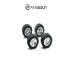 FANSGUY 1Set 1/64 오프로드 휠 14.2mm 분리형 타이어 ORS 핫 휠용 금/은/골든/실버 시리즈 : 베스트321이
