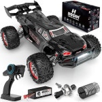 RC 트럭, 볼탄 RTR 브러시리스 RC 카 고속 50+mph 전 지형 4WD 원격 제어 자동차 취미용 방수 RC 카 전기 오프로드 몬스터 트럭 : 민글로우