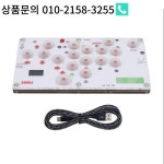 17 버튼 미니 아케이드 컨트롤러 투투 스틱 게임 (스크린 부품 액세서리 ) Hitbox PC/PS4에 : 북한강인터네셔널