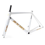 자갈 섬유 자전거 프레임 바이크 700x45C 가능 디스크 OEM 컬러 녹색 화이트48CM : 브릴리언트0