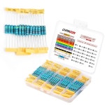 스루 1MR 저항 01 제한 오차 150PCS 인증 획득 29 정렬 2W 허용 MF 키트 금속 ROHS CHANZON 전류 고정 필름 1R 1) 1/4W Kit : 영시몰
