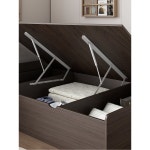 수납 침대 접이식 보관함 다용도 활용 정리 공간 원룸 싱글 아이방 인테리어 : 픽투픽