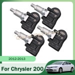 크라이슬러 호환 200 300 타운 컨트리 세브링 TPMS 타이어 압력 모니터 시스템 4개 56029527 AA 센서 433MHz : 아리스스루
