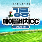 메이플비치cc 1박2일 강릉 골프패키지 강원도 36홀 조인 : 우리골프- 골프패키지