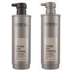 에스테티카 데미지케어 샴푸1000ml/컨디셔너1000ml / 손상모발용 : 헤어플렉스 미용재료백화점