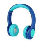 NAVEE 어린이헤드셋 청력보호 아기 유아 키즈 헤드셋 블루투스 헤드폰 블루 : KNJPLANET