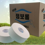루루 1겹 점보롤 500m 화장지 대용량 업소용롤휴지 공중화장실 티슈 점보 대형두루마리 : 장미와김목수